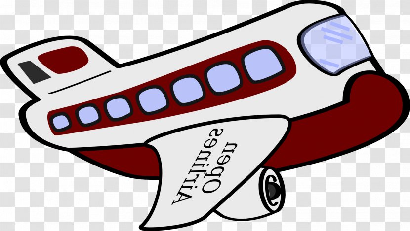 Airplane Cartoon - Dialup Internet Access - Sticker Transparent PNG