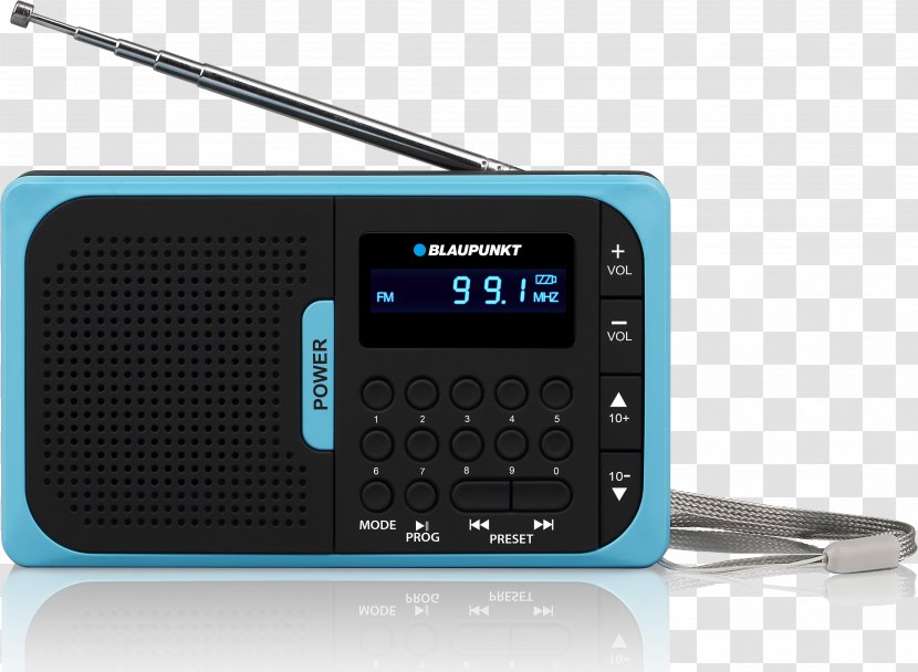 Radio Blaupunkt FM Broadcasting Tuner Phase-locked Loop - Audio Transparent PNG