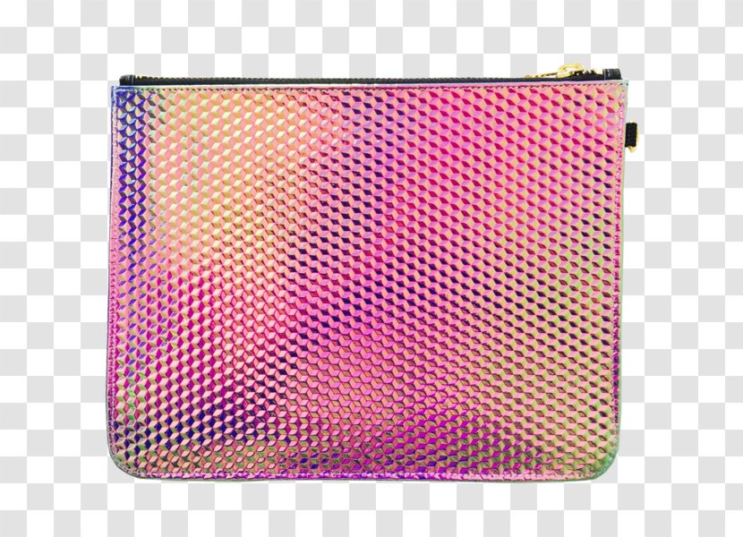 Handbag Coin Purse Magenta Purple - Pink M - Hologram Transparent PNG