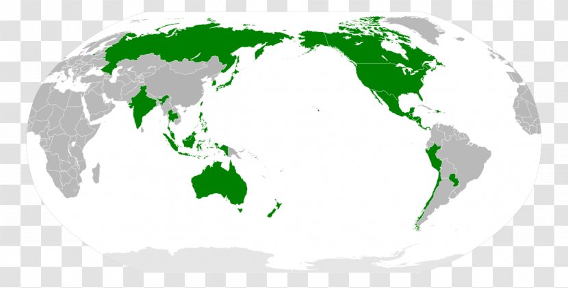 World Map Globe Japan - Green Transparent PNG