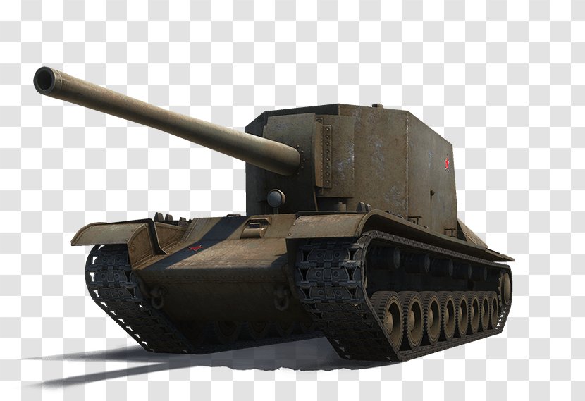 World Of Tanks Churchill Tank SU-100Y Self-Propelled Gun Wargaming - Turret Transparent PNG