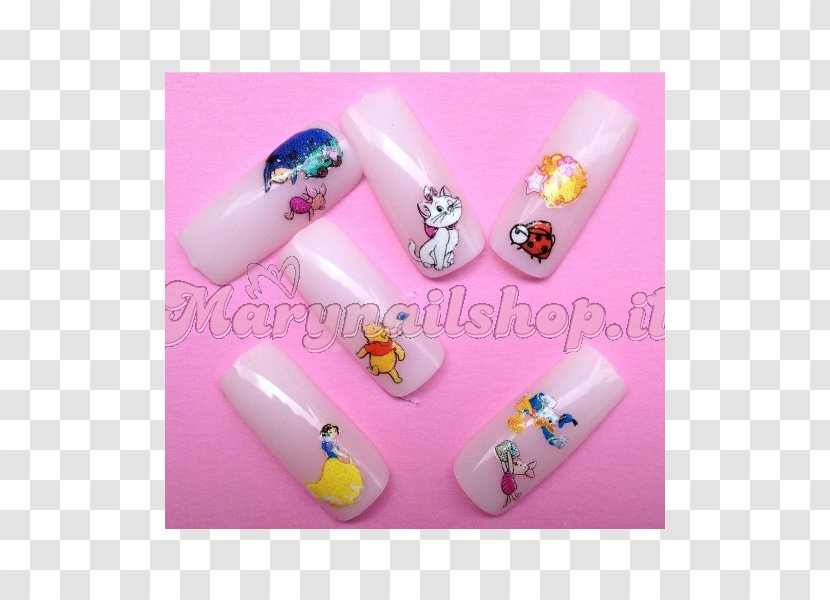 Artificial Nails Marie Manicure Hand Model - Piglet - Nail Transparent PNG