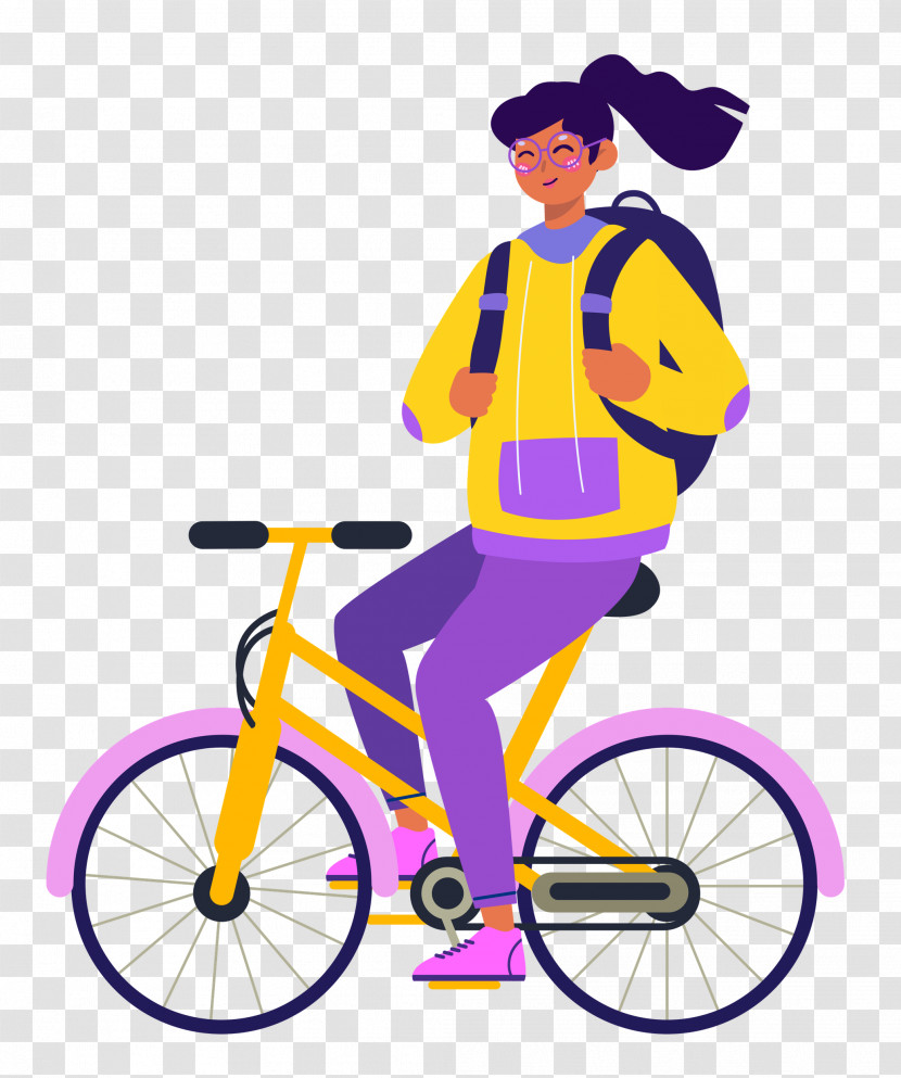 Bike Riding Bicycle Transparent PNG