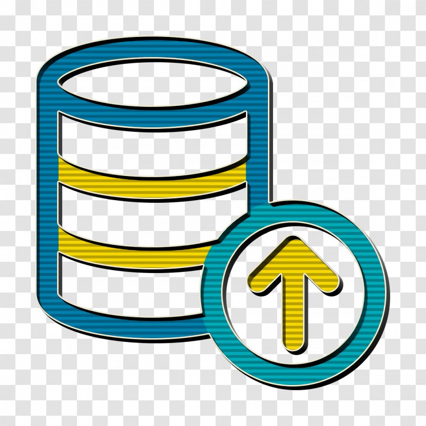 Big Data Icon Database Hosting - Symbol - Yellow Transparent PNG