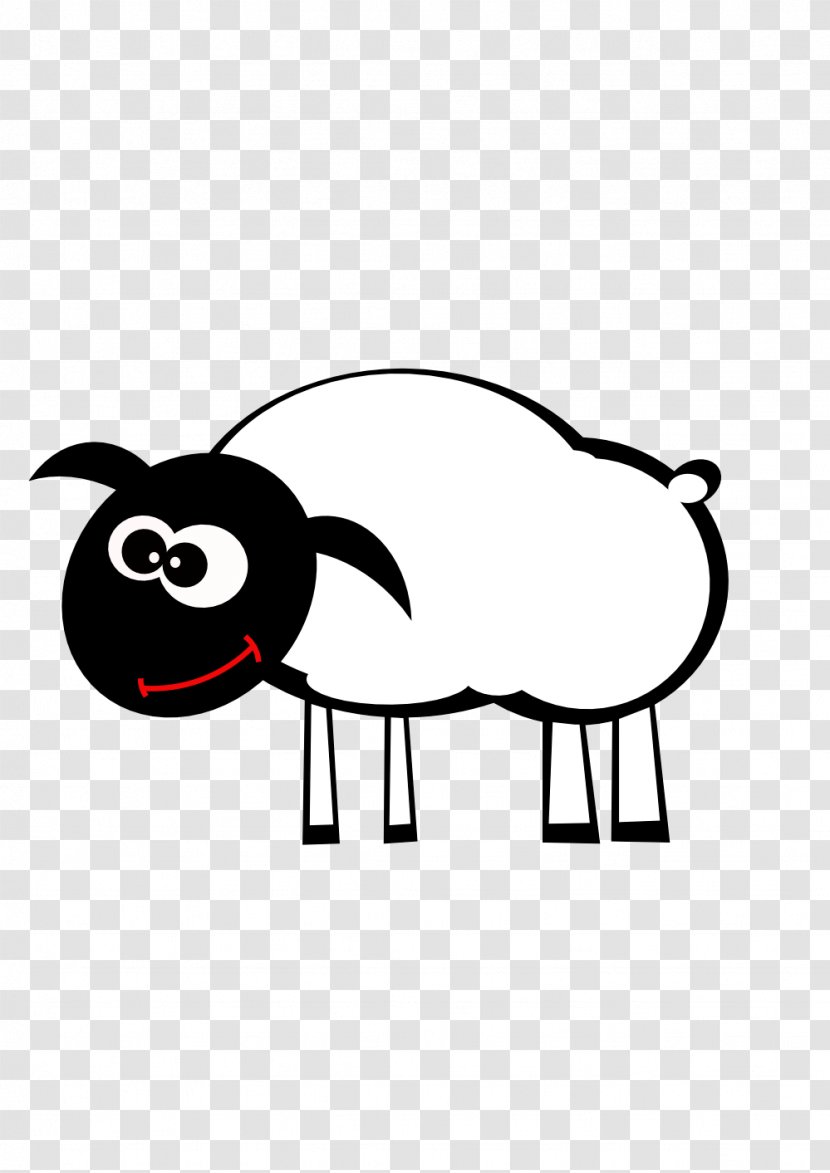 Sheep Goat Grazing Lawn Clip Art - Pasture Transparent PNG