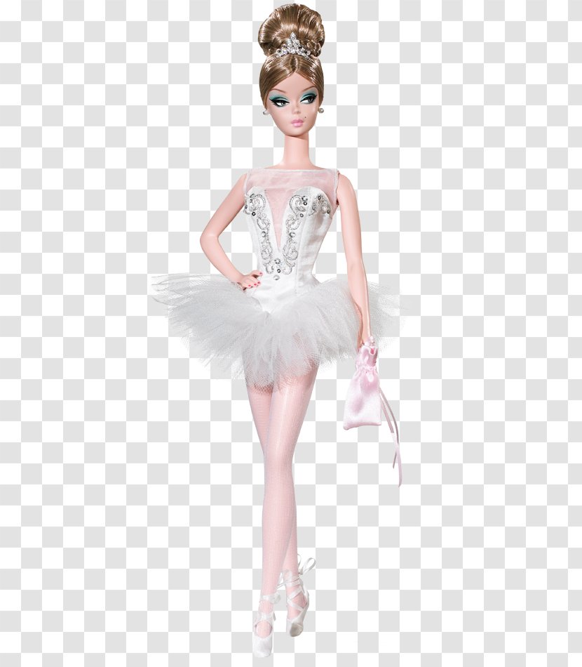 Vera Wang Bride: The Romanticist Barbie Doll #L9664 Ballet Dancer - Gold Splash Transparent PNG