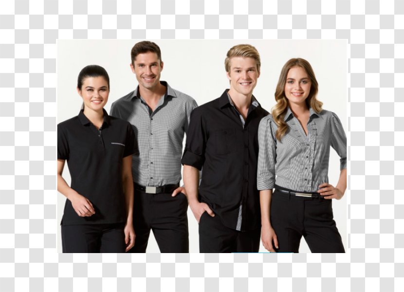 T-shirt Uniform Dress Shirt Clothing Blouse - Gildan Activewear Transparent PNG