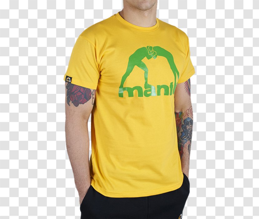 T-shirt Sleeve Outerwear Neck - Active Shirt Transparent PNG