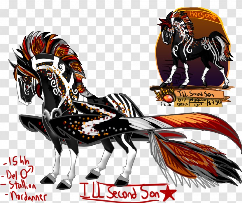 Horse Tack Cartoon Font - Mammal - Tiki Totem Transparent PNG