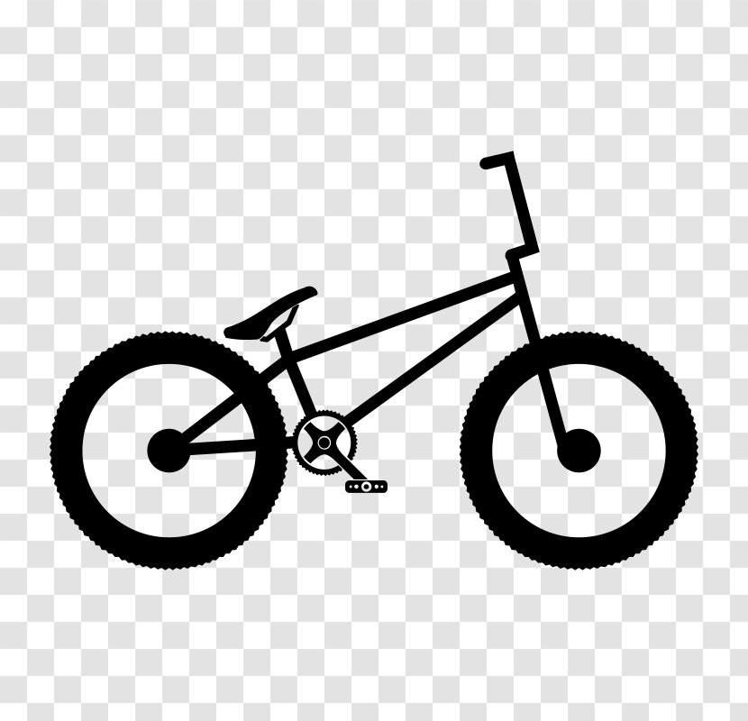 BMX Bike Bicycle Clip Art - Frame Transparent PNG