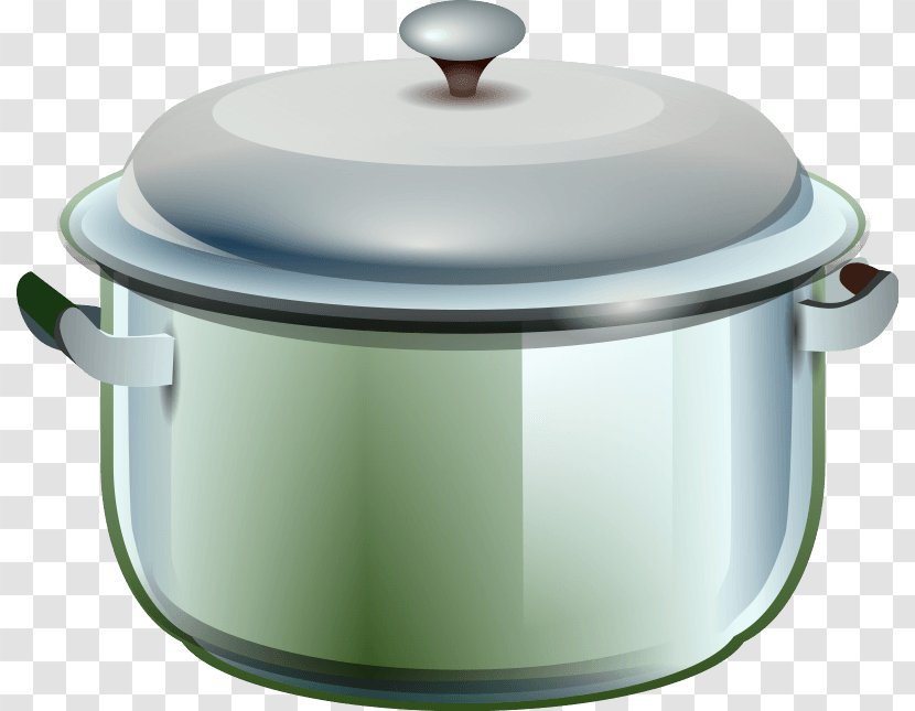 Cookware And Bakeware Frying Pan Clip Art - Crock - Cooking Image Transparent PNG