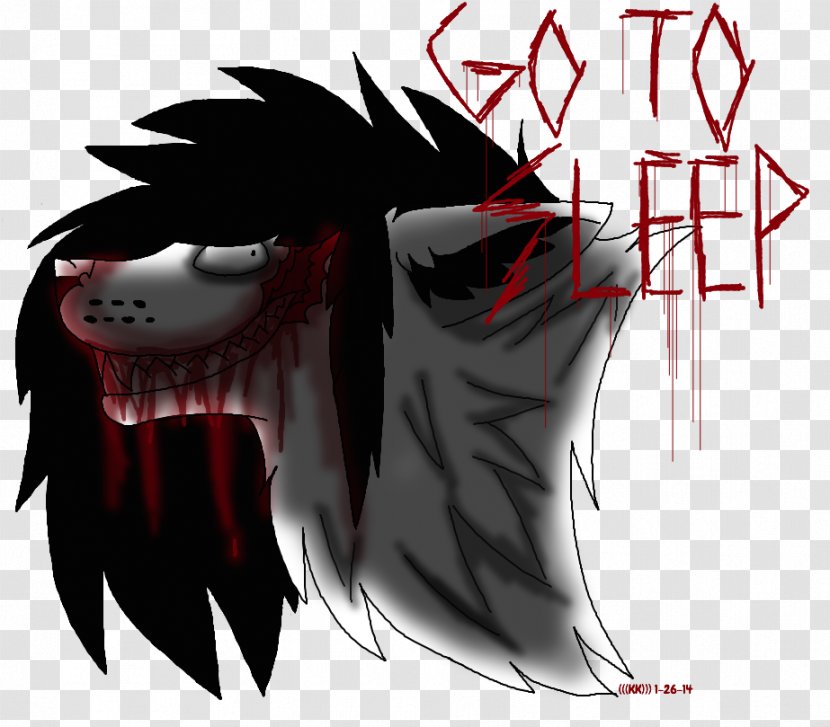 Jeff The Killer Siberian Husky Creepypasta Drawing Slenderman - Heart - Flower Transparent PNG