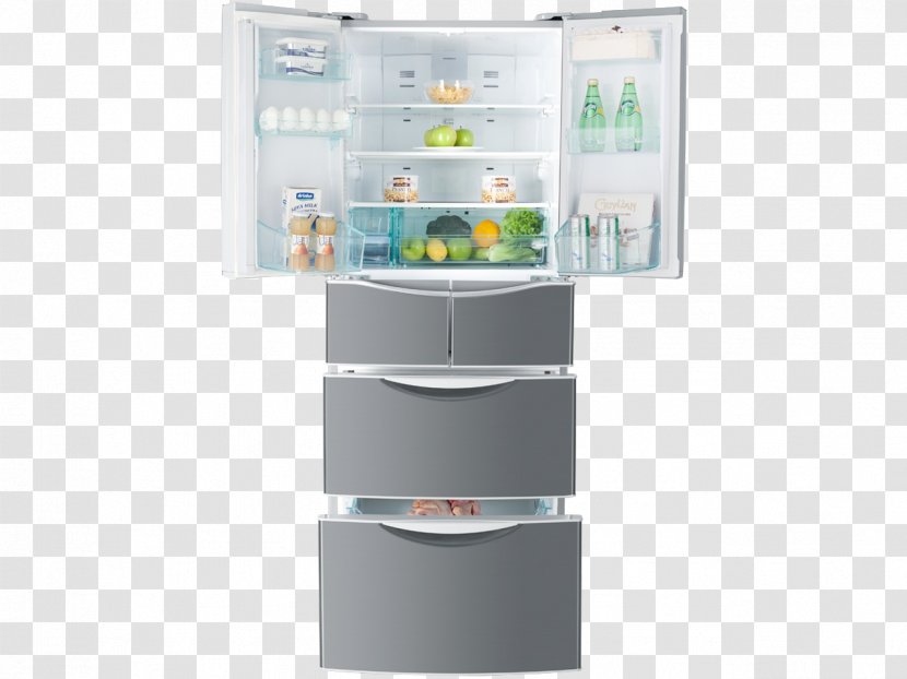 Refrigerator Major Appliance Haier - Simple Appearance Frozen Function Transparent PNG