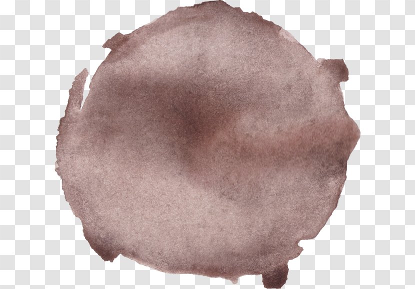 Watercolor Painting Brown - Dark Transparent PNG