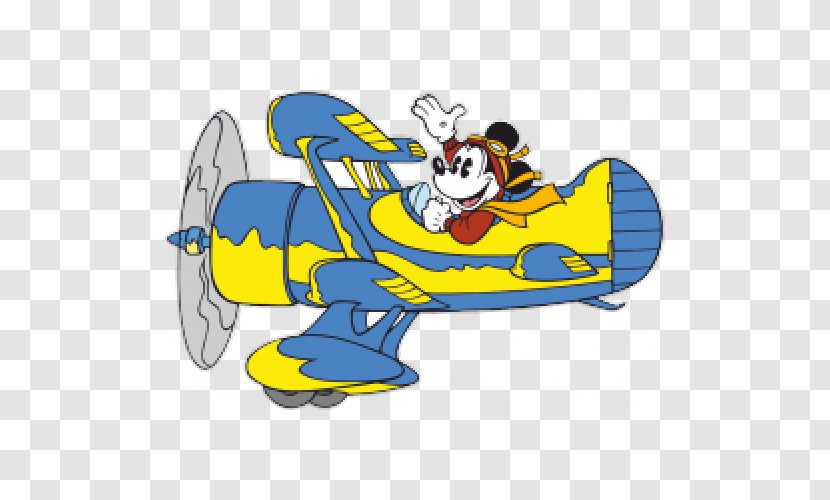 Mickey Mouse Minnie Airplane Clip Art - Headgear Transparent PNG
