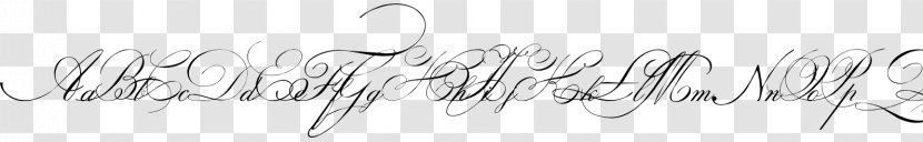 Sketch Calligraphy Font Product Design - Monochrome Photography - Cursive M Transparent PNG