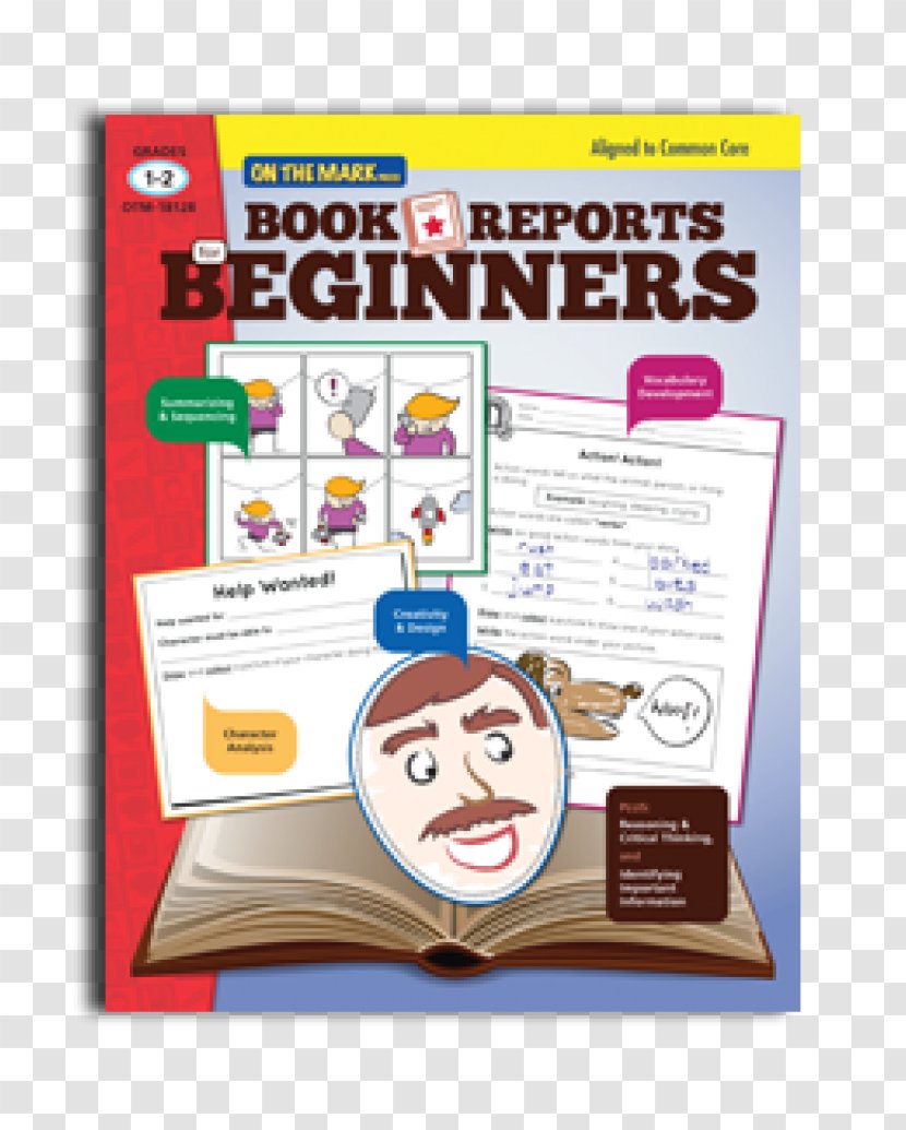 Book Report Grades 1 & 2 Reading Education - Learning Transparent PNG