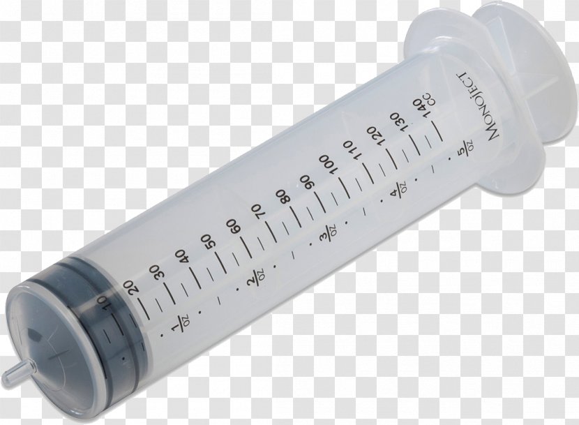Syringe Luer Taper Hypodermic Needle Catheter Piston - Milliliter Transparent PNG