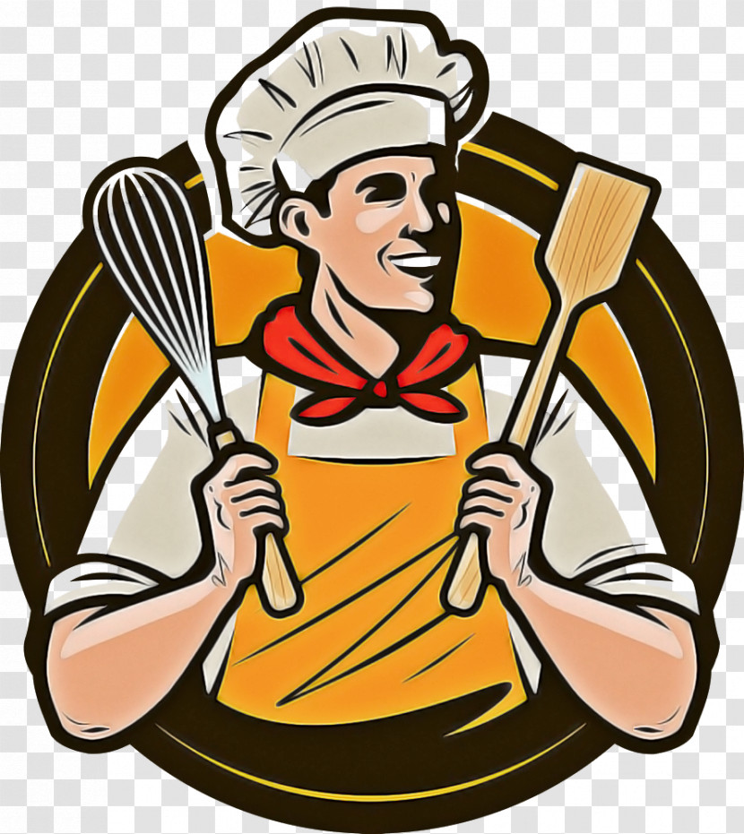 Cartoon Official Chef Transparent PNG