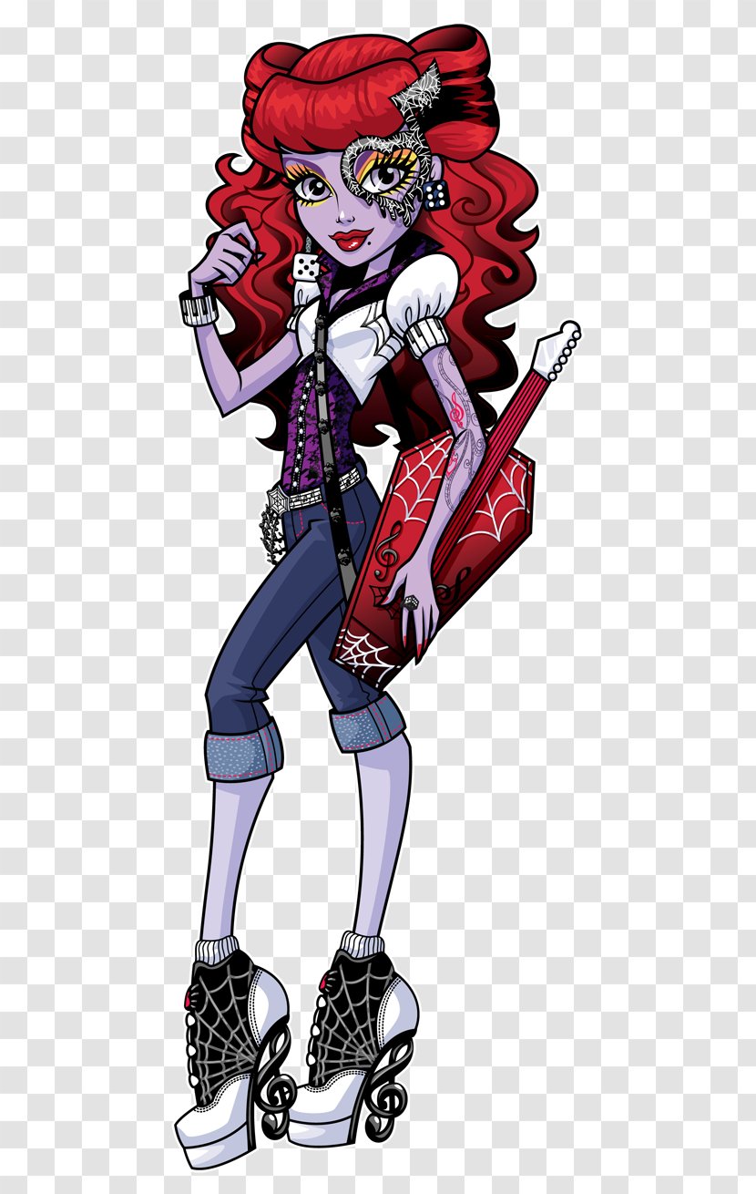 Monster High Operetta The Phantom Of Opera Ever After - Cartoon - Characters Transparent PNG