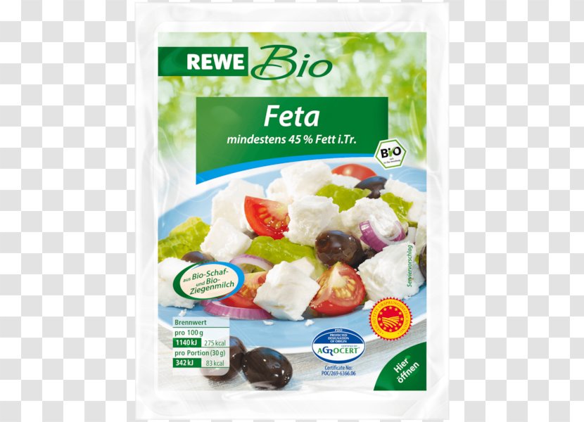 Organic Food Natural Foods Goat Cheese Feta REWE Group Transparent PNG