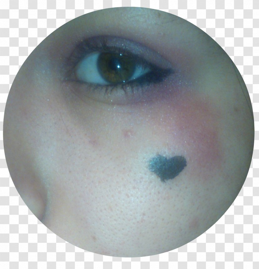 Iris Eyebrow Eyelash Eye Shadow Cheek - Nose - Halloween Makeup Transparent PNG