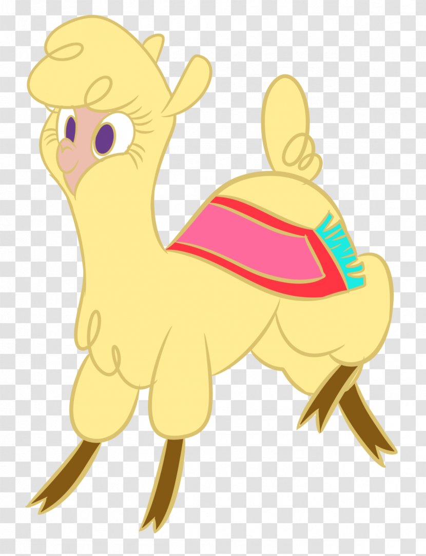 Llama Cartoon - Drawing - Fictional Character Fawn Transparent PNG