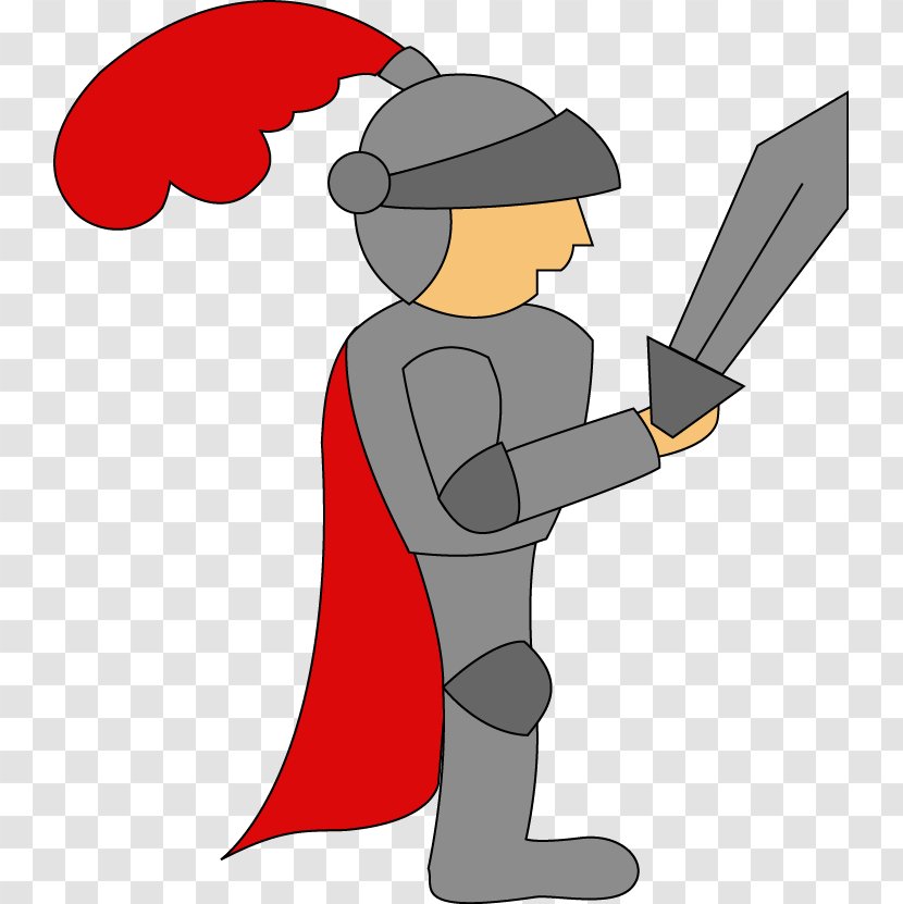 Knight Finger Human Behavior Clip Art - Cartoon Transparent PNG