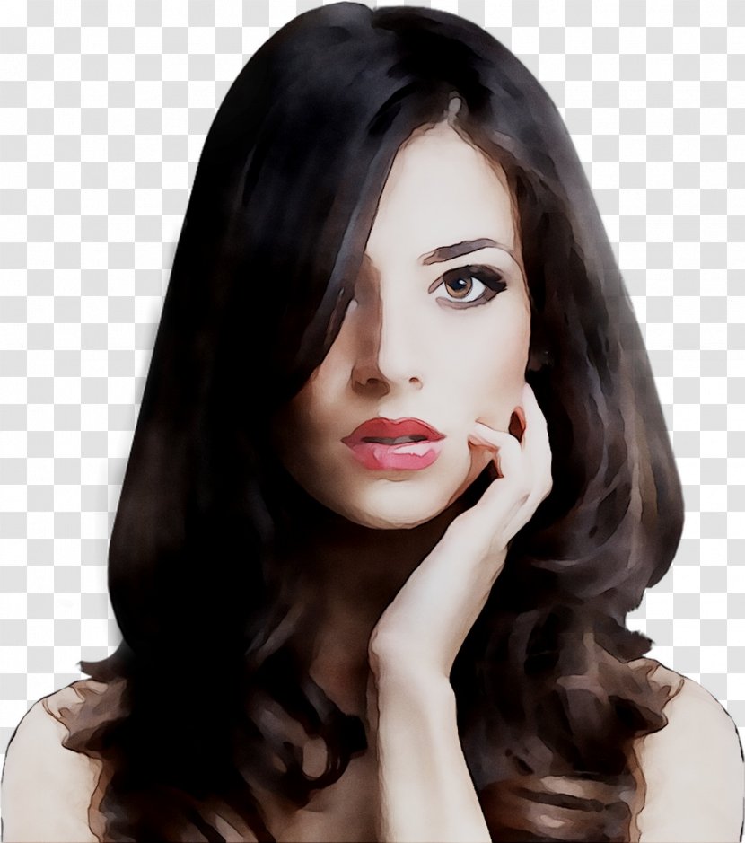 Long Hair Beauty Coloring Cabelo - Liver - Jaw Transparent PNG