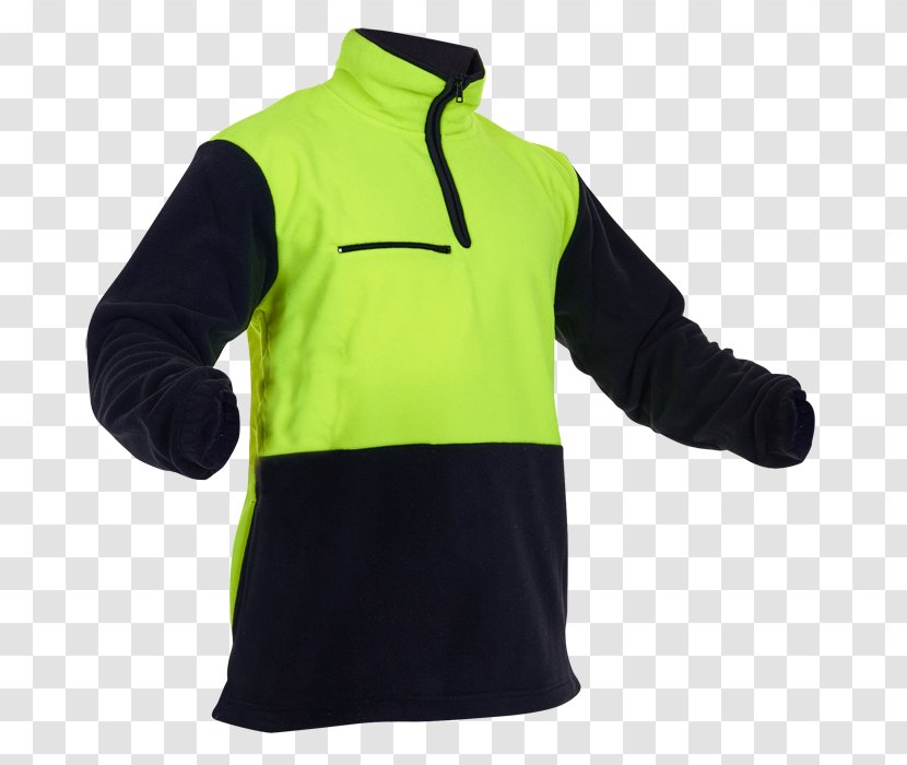 Polar Fleece Jacket Polyester Sleeve Pill - T Shirt Transparent PNG