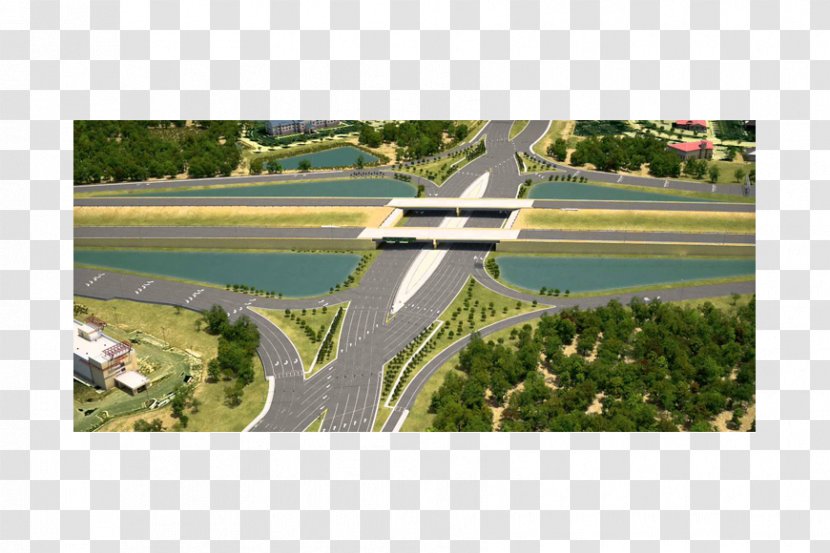 Manatee County, Florida Interstate 75 In Ohio Sarasota Diverging Diamond Interchange - Road Transparent PNG