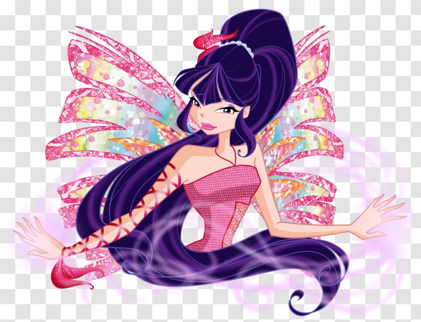 Musa Bloom Winx Club: Believix In You Sirenix Club - Silhouette - Season 6Winx Transparent PNG