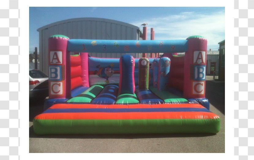 Inflatable Bouncers Bungee Run Game Child - Family - Building Blocks Of Maze Transparent PNG