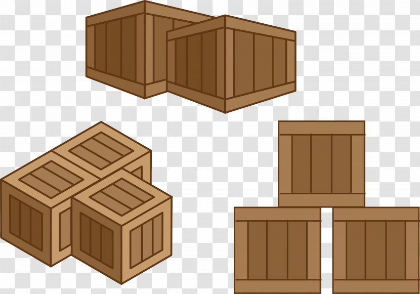 Crate Vector Graphics Wood Box Furniture Transparent PNG