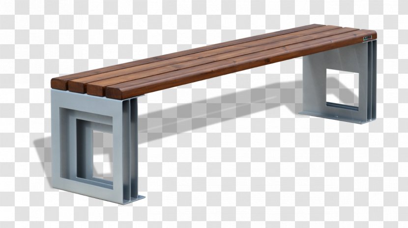 Bench Table Steel Wood Metal Transparent PNG