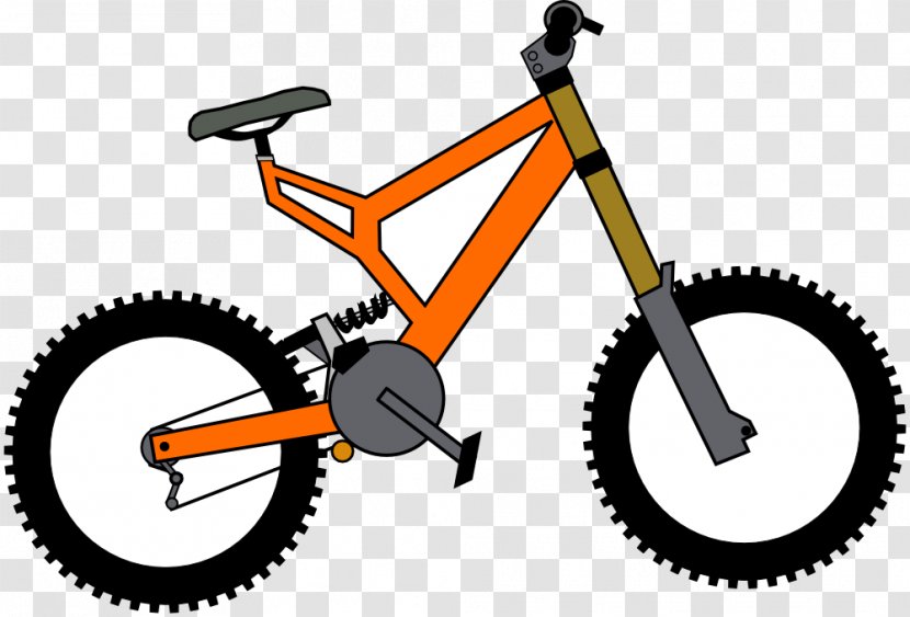 Cruiser Bicycle BMX Bike Clip Art - Free Content - Mountain Clipart Transparent PNG
