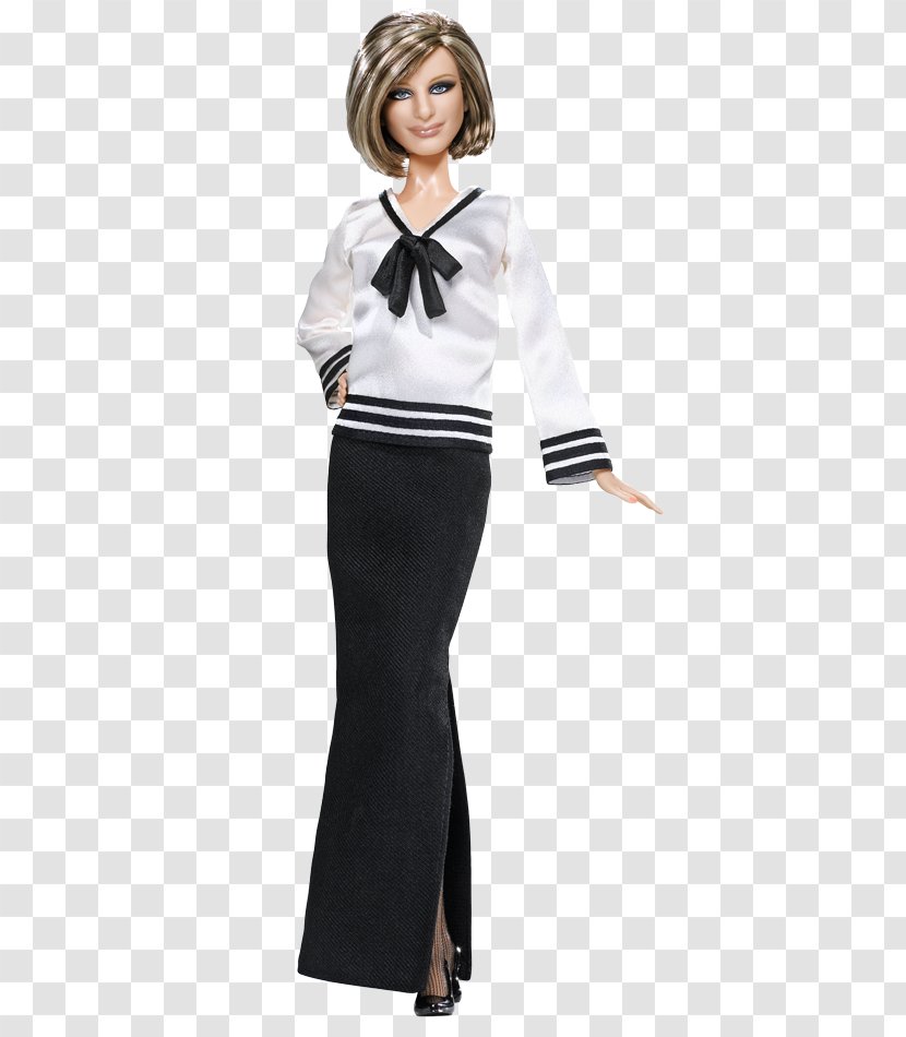 Barbie Doll As Marilyn Monroe Celebrity Repaint - Barbra Streisand Transparent PNG