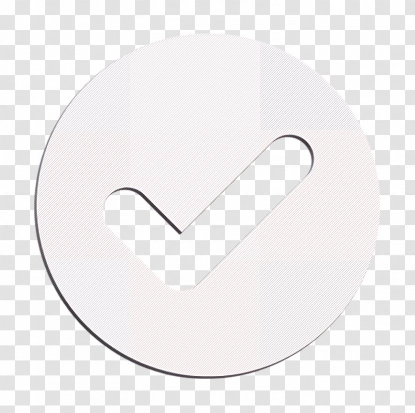 Check Mark Icon Office Productivity Tick - Shapes - Gesture Blackandwhite Transparent PNG