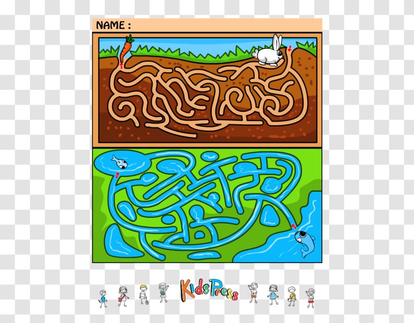 Maze Runner Cartoon Font - School - Game Transparent PNG