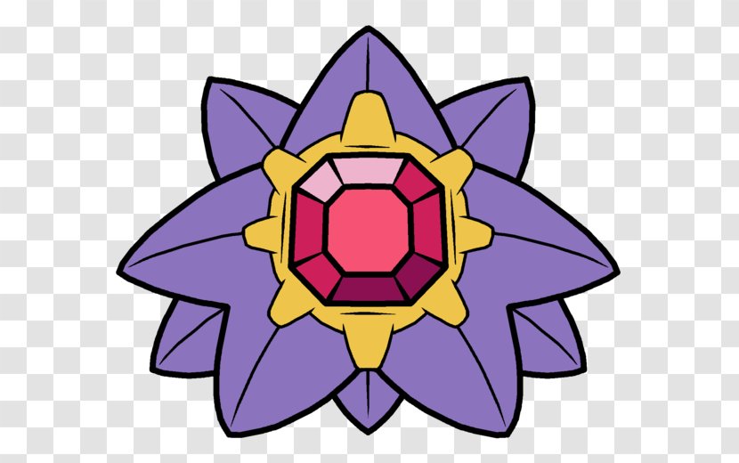 Pokémon Red And Blue X Y Crystal Starmie Staryu - Pokemon Transparent PNG
