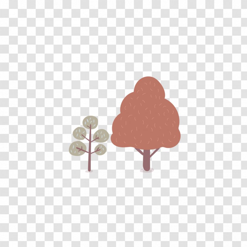 Tree Cotton Green - Cartoon Transparent PNG