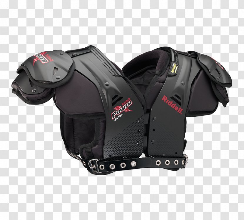 Football Shoulder Pad Riddell American Lineman Fullback - Bicycle Glove - Protective Gear Transparent PNG