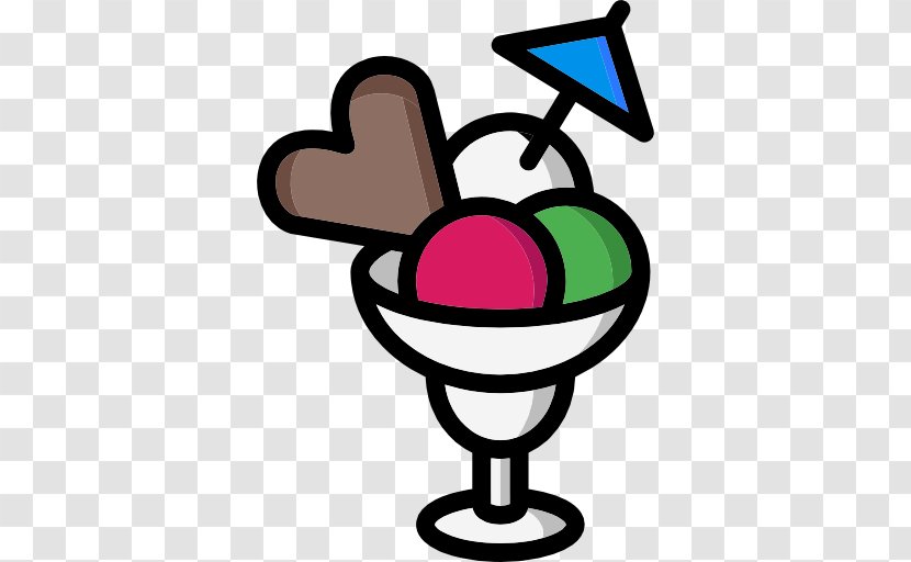 Ice Cream Sundae Clip Art - Artwork Transparent PNG