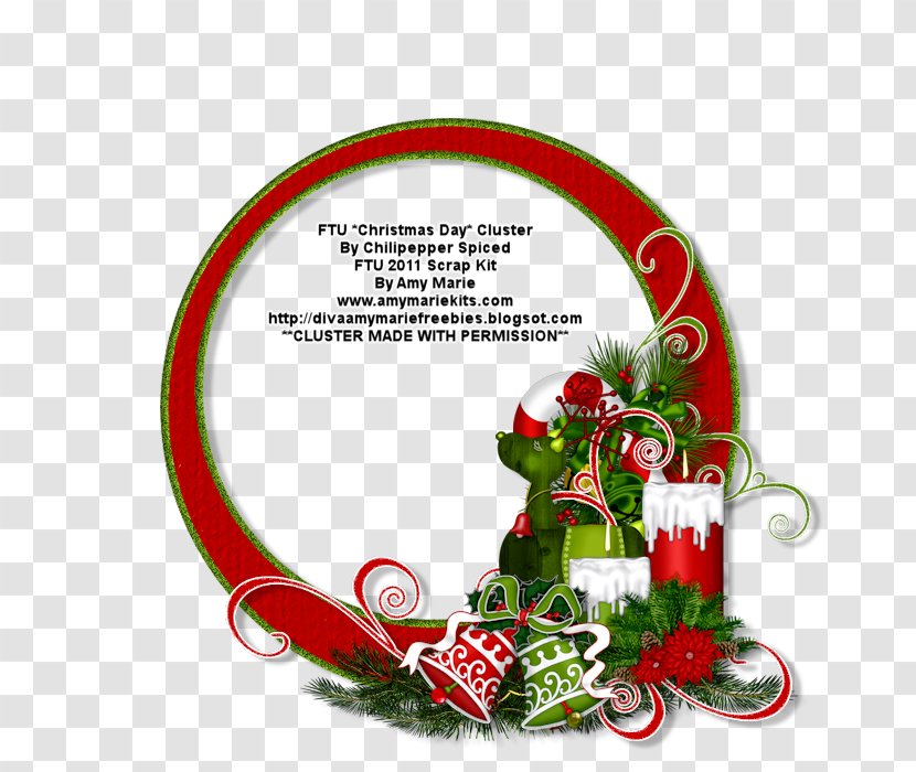 Christmas Picture Frames Scrapbooking Holiday - Day Transparent PNG