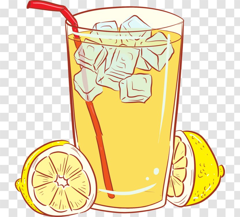 Lemonade Fizzy Drinks Clip Art Juice Openclipart - Food Transparent PNG