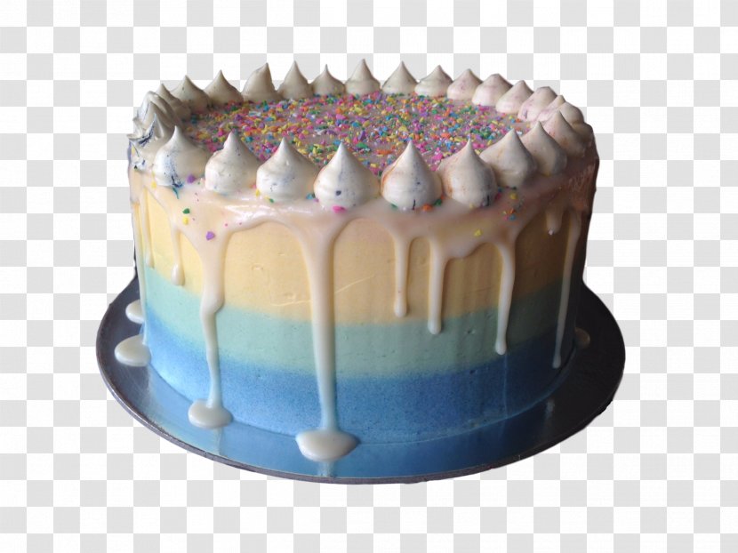 Buttercream Birthday Cake Torte Decorating Royal Icing Transparent PNG