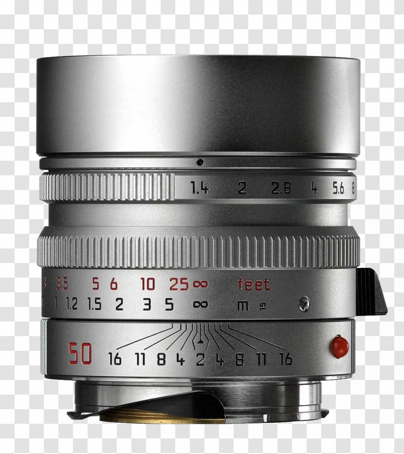 Leica M Mount Summilux-M 50mm F/1.4 ASPH Camera Lens Summicron - Optical Instrument Transparent PNG