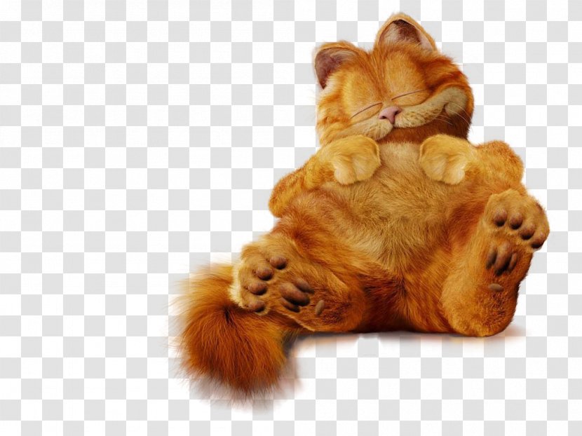 A Week Of Garfield Odie Minus - Fur - Frame Gold Transparent PNG