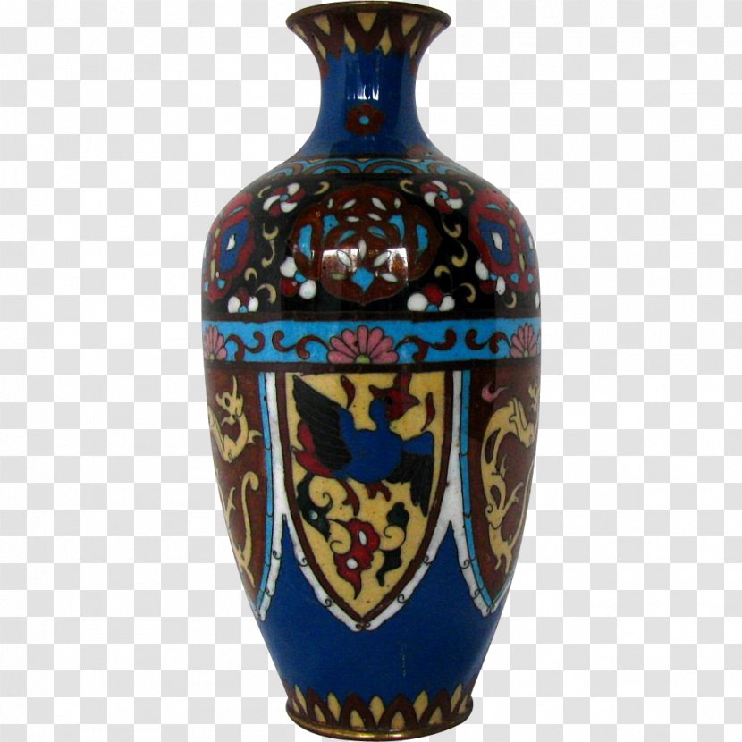 Vase Cloisonné Stained Glass Ceramic - Decorative Arts Transparent PNG
