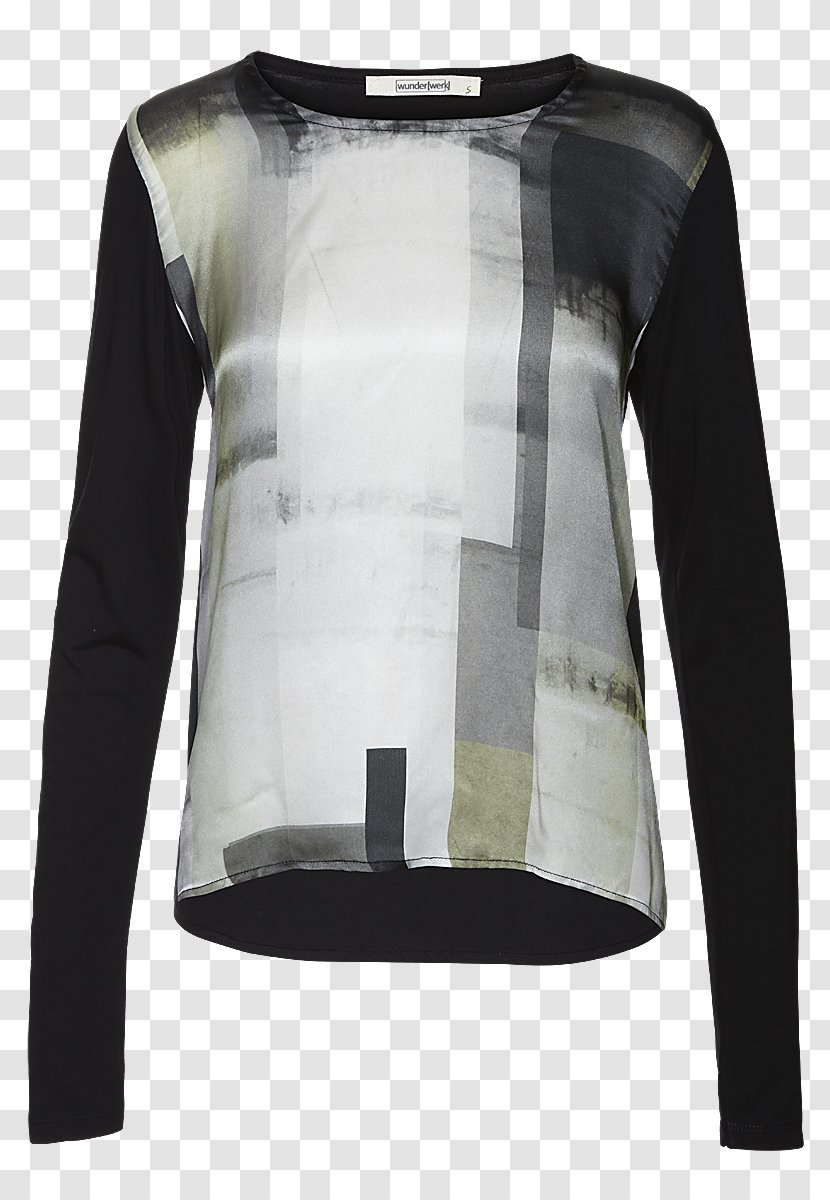 Long-sleeved T-shirt Silk Blouse Shirtdress - Jeans Transparent PNG